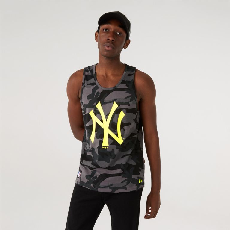 Ropa New Era Mlb Azules - New York Yankees MLB Neon Tank Top 28375SRWF